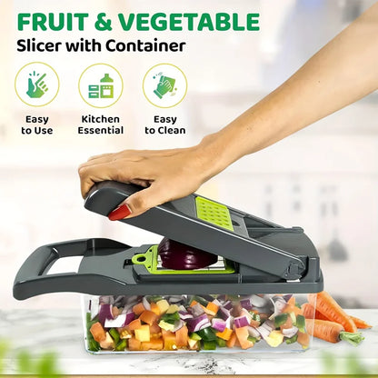 Multi-function Vegetable Chopper Slicer & Dicer Set