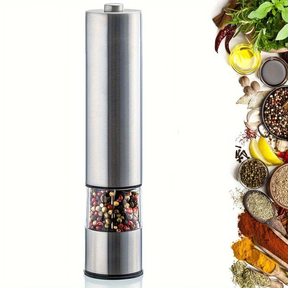 Electric Salt & Pepper Grinder Set with Light