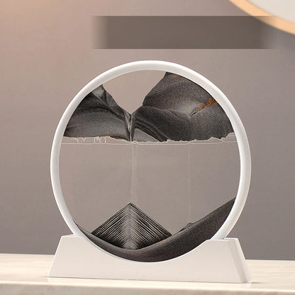 Deep Sea Moving Sand Art Glass Picture