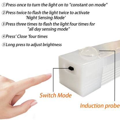 Wireless LED Motion Sensor Light for Cabinet & Stairs