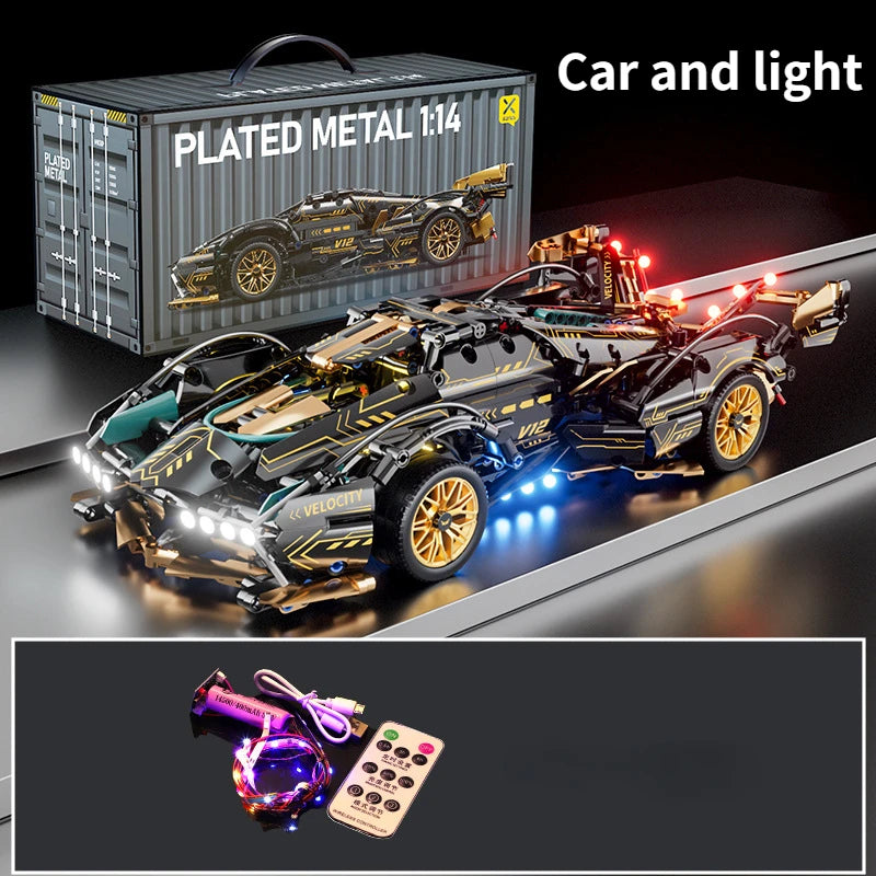 Black V12 Block  Roadster building block