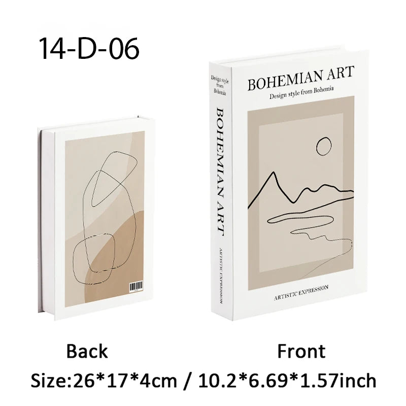 Luxury Decorative Book Box Set
