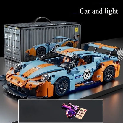 Technical Racing Sport Car Building Blocks